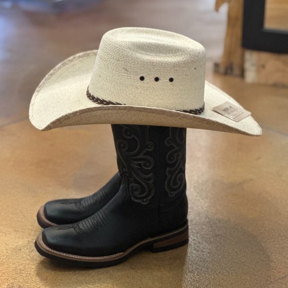 Roper - Womens Straw Palm Cowgirl Hat - Picture 6 of 7